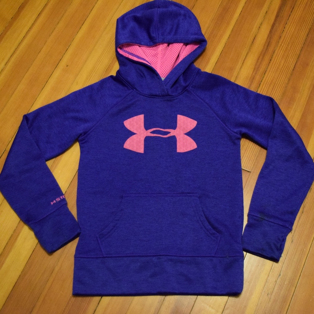 Under Armour Hoodie Kids Purple Girls